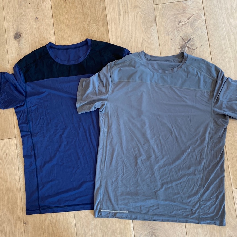 2 men’s lululemon active shirts